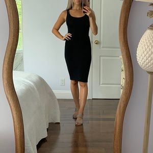 My XSIDE with Love Boutique Black Midi Skirt